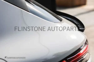 สปอยเลอร์ Porsche Cayenne E3 ทรง Techart สีดำเงา
