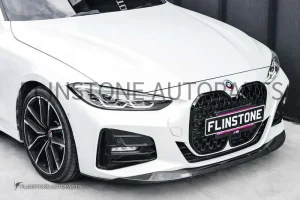 ลิ้นหน้า Carbon Fiber BMW G22 ทรง M performance 1:1 เหมือนแท้ (ดำด้าน/ดำเงา/คาร์บอนพิมลาย)