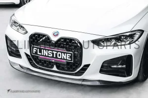 ลิ้นหน้า Carbon Fiber BMW G22 ทรง M performance 1:1 เหมือนแท้ (ดำด้าน/ดำเงา/คาร์บอนพิมลาย)
