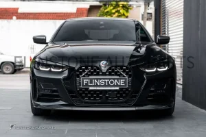 ลิ้นหน้า Carbon Fiber BMW G22 ทรง M performance 1:1 เหมือนแท้ (ดำด้าน/ดำเงา/คาร์บอนพิมลาย)
