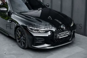 ลิ้นหน้า Carbon Fiber BMW G22 ทรง M performance 1:1 เหมือนแท้ (ดำด้าน/ดำเงา/คาร์บอนพิมลาย)
