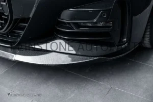 ลิ้นหน้า Carbon Fiber BMW G22 ทรง M performance 1:1 เหมือนแท้ (ดำด้าน/ดำเงา/คาร์บอนพิมลาย)