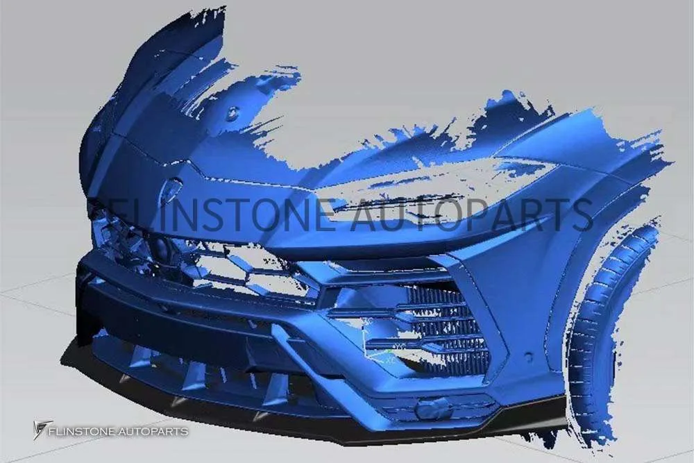 ลิ้นหน้า Lamborghini Urus ทรง FD Design