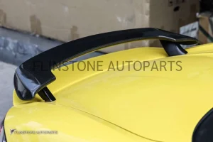สปอยเลอร์ท้าย Carbon Fiber Porsche 718 Boxster ทรง Techart