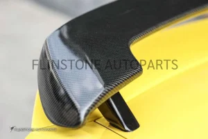 สปอยเลอร์ท้าย Carbon Fiber Porsche 718 Boxster ทรง Techart