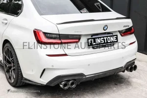ดิฟฟิวเซอร์ Splitter Carbon Fiber BMW G20 ทรง FD Design