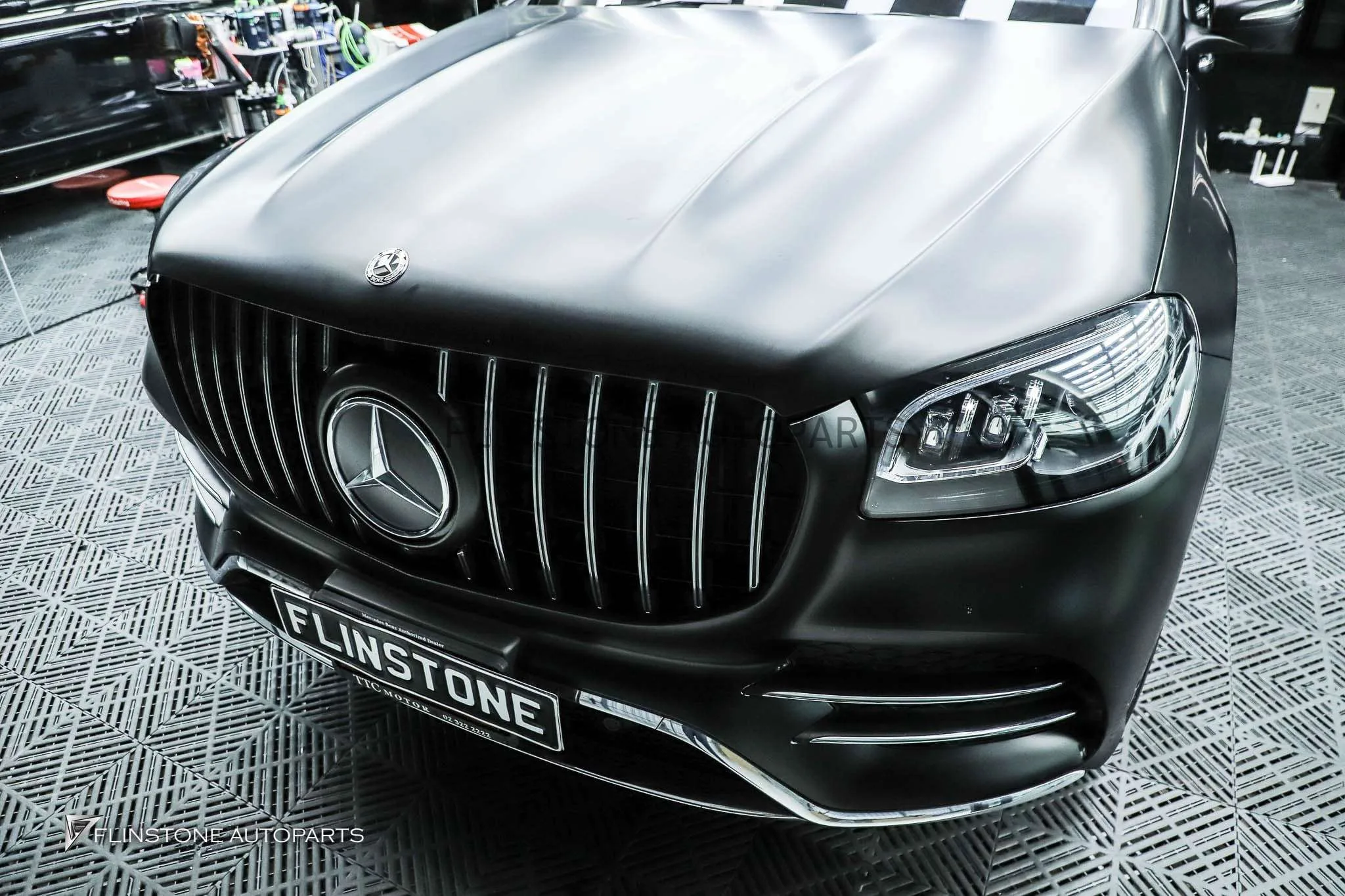 สติ๊กเกอร์เปลี่ยนสีรถยนต์ Benz
