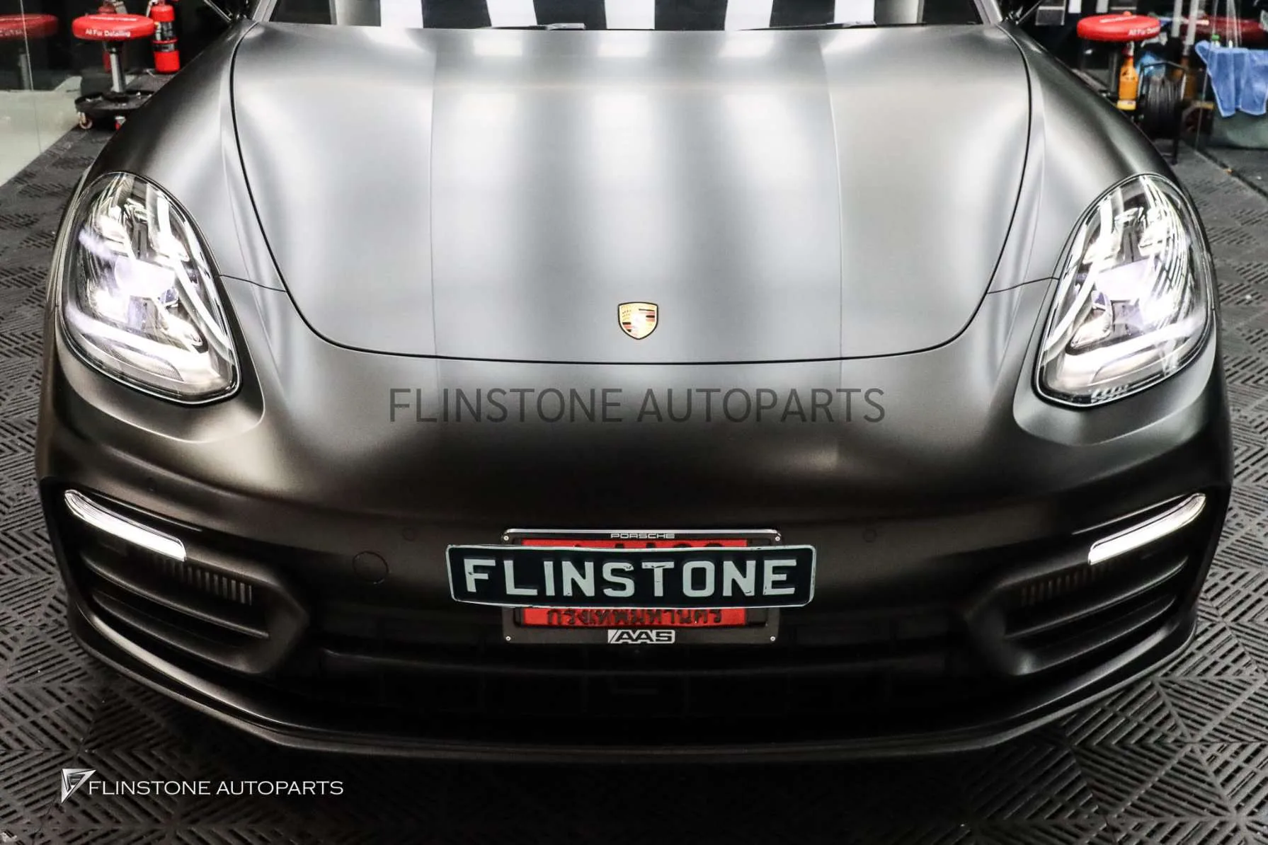 สติ๊กเกอร์เปลี่ยนสีรถยนต์ Porsche