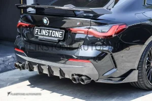 ดิฟฟิวเซอร์ Splitter Carbon Fiber BMW G22 ทรง FD Design แท้