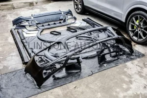 ชุดกันชนรอบคัน Porsche Cayenne 2019 ทรง Sport Design