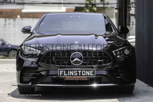 กระจังหน้า W213 E-Class Facelift ทรง GT สีดำเงา มีกล้อง
