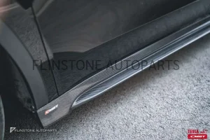 สเกิร์ตข้าง Carbon Fiber Tesla Model Y ทรง CMST V.2