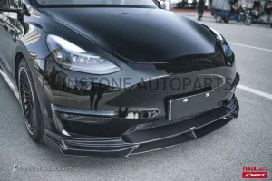 ลิ้นหน้า Carbon Fiber Tesla Model Y ทรง CMST V.3