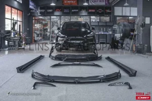 ชุดแต่งรอบคัน Carbon Fiber Tesla Model Y ทรง CMST C