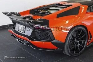สปอยเลอร์ท้ายยกสูง Carbon Fiber ทรง Vorsteiner สำหรับ Lamborghini Aventador