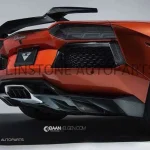 ดิฟฟิวเซอร์ Carbon Fiber ทรง Vorsteiner สำหรับ Lamborghini Aventador