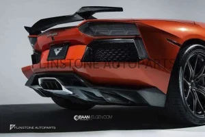 ดิฟฟิวเซอร์ Carbon Fiber ทรง Vorsteiner สำหรับ Lamborghini Aventador