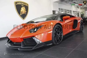 ลิ้นหน้า Carbon Fiber ทรง Vorsteiner สำหรับ Lamborghini Aventador