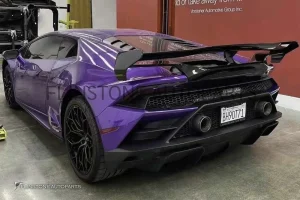 สปอยเลอร์ท้าย Carbon Fiber Lamborghini HURACAN EVO ทรง Vorsteiner