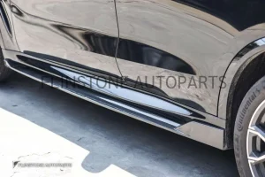 สเกิร์ตข้าง Carbon Fiber BMW G05 X5 ทรง GT แบบยาว