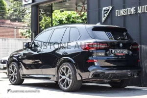 สเกิร์ตข้าง Carbon Fiber BMW G05 X5 ทรง GT แบบยาว