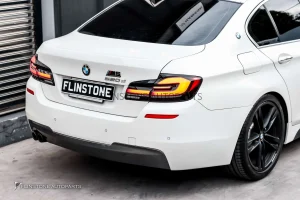 ไฟท้าย BMW F10 ทรง OLED สีรมดำ