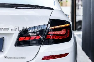 ไฟท้าย BMW F10 ทรง OLED สีรมดำ