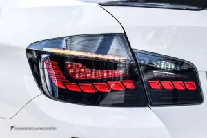 ไฟท้าย BMW F10 ทรง OLED สีรมดำ