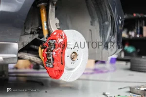 ชุดเบรค GLE63 AMG สีแดง