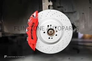 ชุดเบรค GLE63 AMG สีแดง
