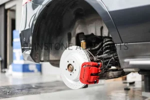 ชุดเบรค GLE63 AMG สีแดง