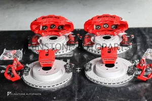 ชุดเบรค GLE63 AMG สีแดง