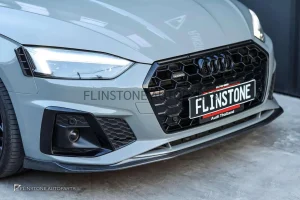 ลิ้นหน้า Carbon Fiber Audi A5 ทรง FA