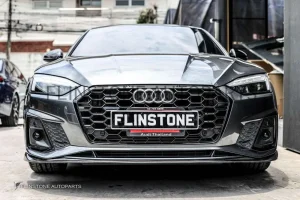 ลิ้นหน้า Carbon Fiber Audi A5 ทรง FA