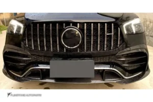 ช่องลมกันชนหน้า Carbon fiber W167 GLE-Class ทรง GT