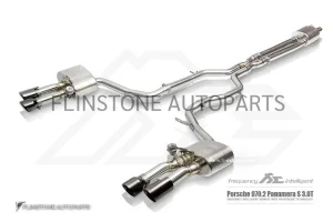 ชุดท่อ Fi-Exhaust Valvetronic สำหรับ Porsche 970.2 Panamera S 3.0T