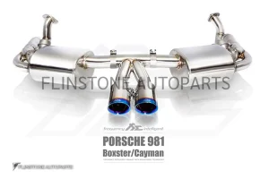 ชุดท่อ Fi-Exhaust Valvetronic สำหรับ Porsche 981 CaymanBoxster