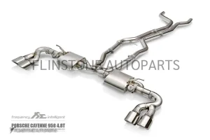 ชุดท่อ Fi-Exhaust Valvetronic สำหรับ Porsche 958.1 Cayenne 4.8T