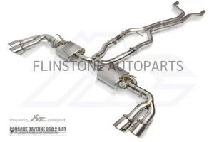 ชุดท่อ Fi-Exhaust Valvetronic สำหรับ Porsche 958.2 Cayenne 4.8T