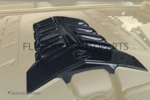 แผ่นครอบเครื่อง Carbon fiber Bentley Bentayga ทรง Mansory