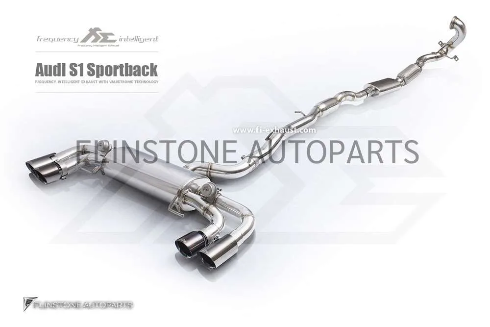 ชุดท่อ Fi-Exhaust Valvetronic สำหรับ Audi S1 Sportback