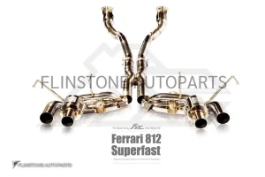 ชุดท่อ Fi-Exhaust Valvetronic สำหรับ Ferrari 812 Superfast