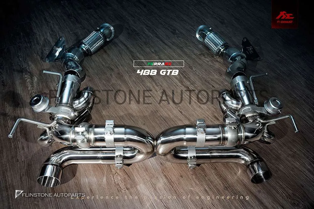 ชุดท่อ Fi-Exhaust Valvetronic สำหรับ Ferrari 488 GTB