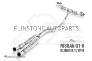 ชุดท่อ Fi-Exhaust Valvetronic สำหรับ Nissan GTR R35 ( Ultimate Power 101mm )