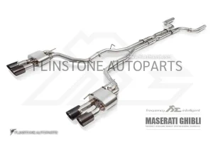 ชุดท่อ Fi-Exhaust Valvetronic สำหรับ Maserati Ghibli V6 Turbo 2WD 3.0T