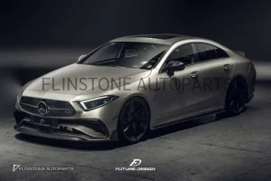 ลิ้นหน้า Carbon fiber C257 CLS-Class Facelift ทรง FD design