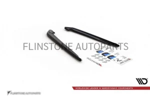 คาร์นาดหลัง BMW G30 Lci ทรง Maxton design สีดำเงา