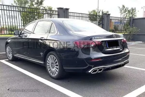 扩散器 W213 E-Class 保险杠用 AV 款式 E63 AMG Facelift