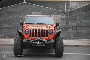 กันชนหน้าแบบสั้น JEEP Wrangler JL ทรง TOPFIRE