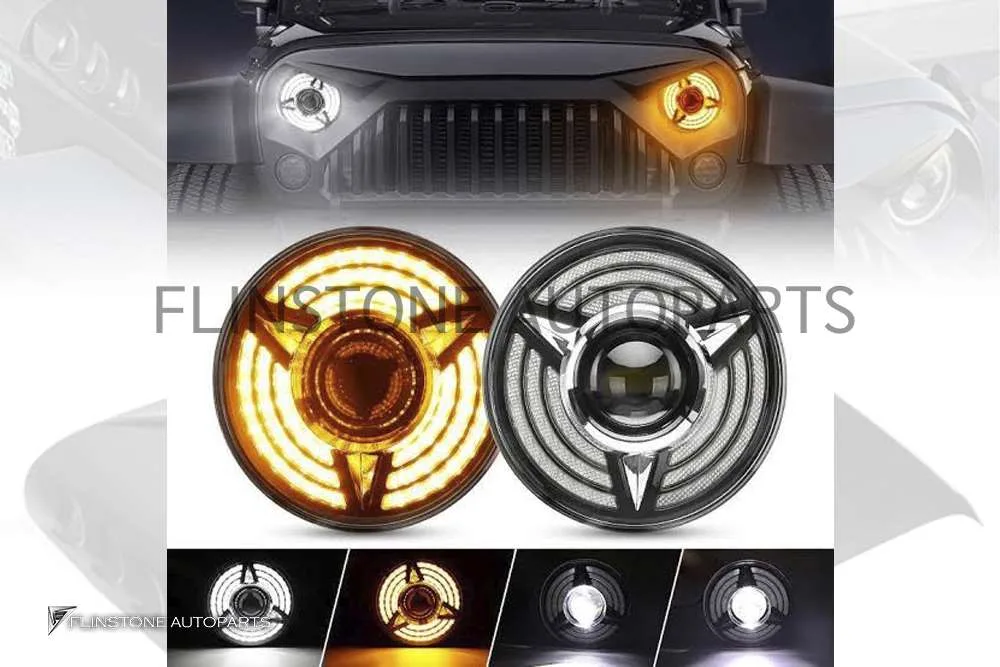 ไฟหน้า Jeep Wrangler แบบดาวกระจาย